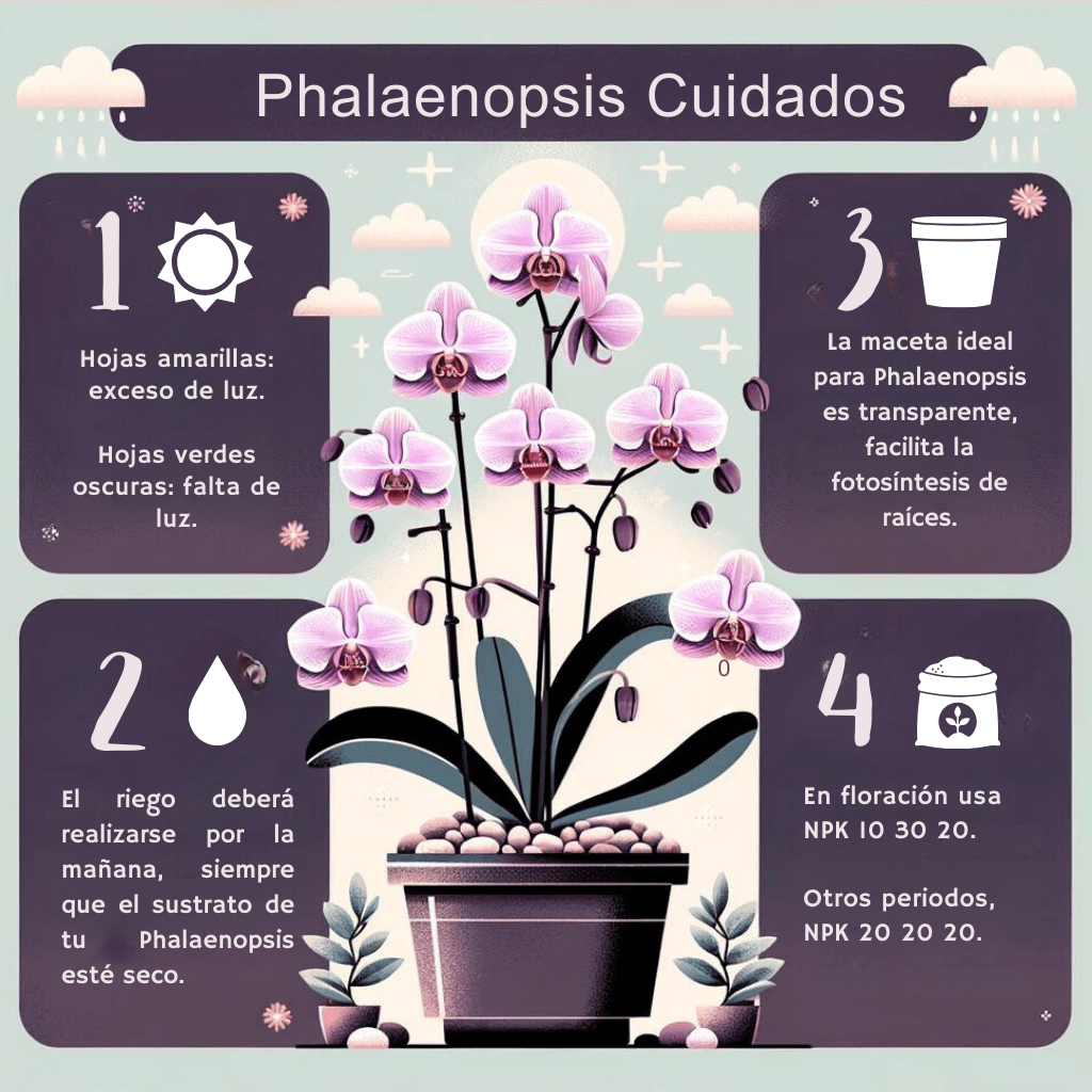Phalaenopsis - cuidados