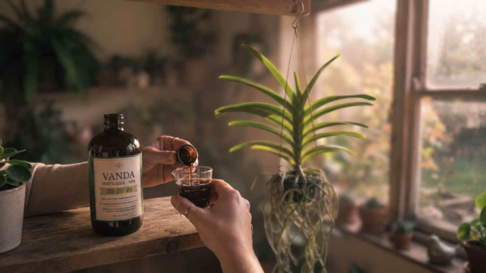 Adubo vanda